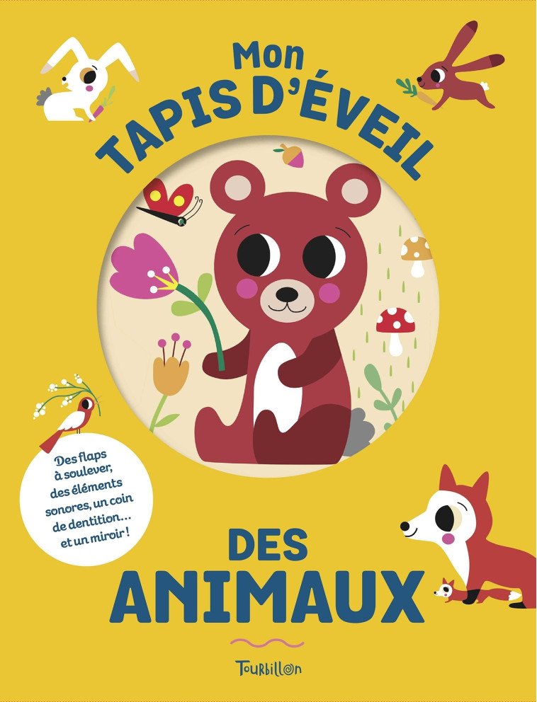 Mon tapis d'éveil des animaux - Sarah Andreacchio - TOURBILLON