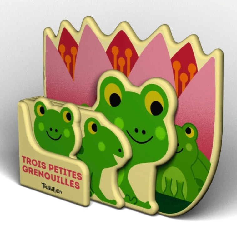 Trois petites grenouilles -  Kiko - TOURBILLON