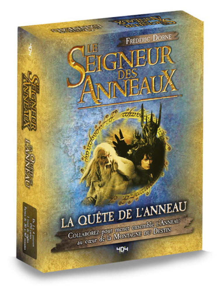 Le Seigneur des Anneaux - La Quête de l'Anneau -  Warner Bros - 404 EDITIONS