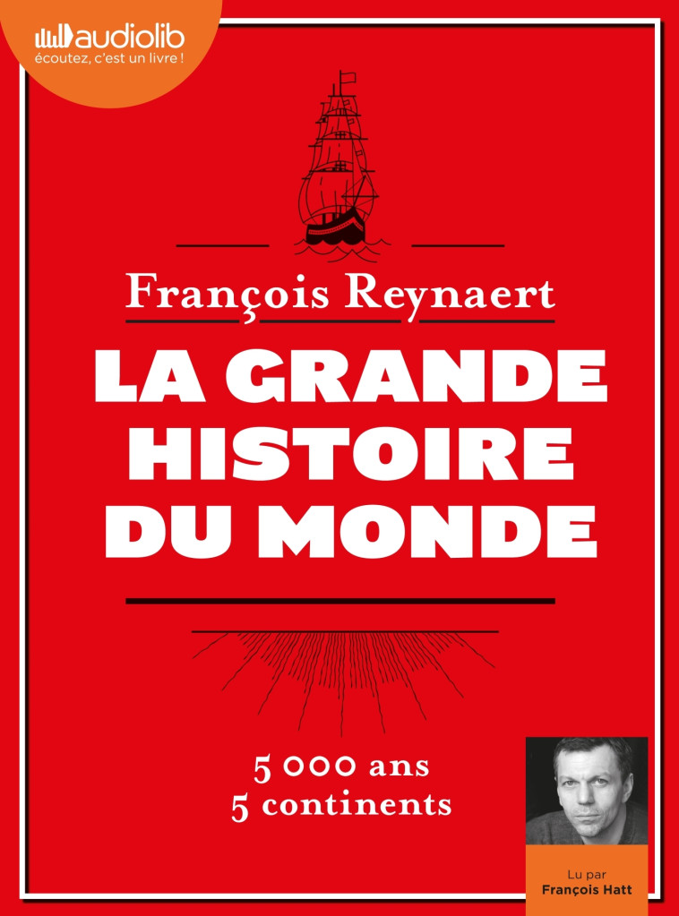 La Grande Histoire du monde - François Reynaert - AUDIOLIB