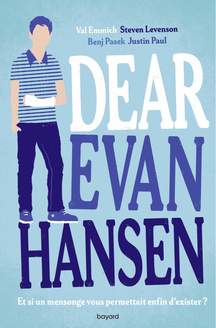 Dear Evan Hansen - Pascale Jusforgues - BAYARD JEUNESSE