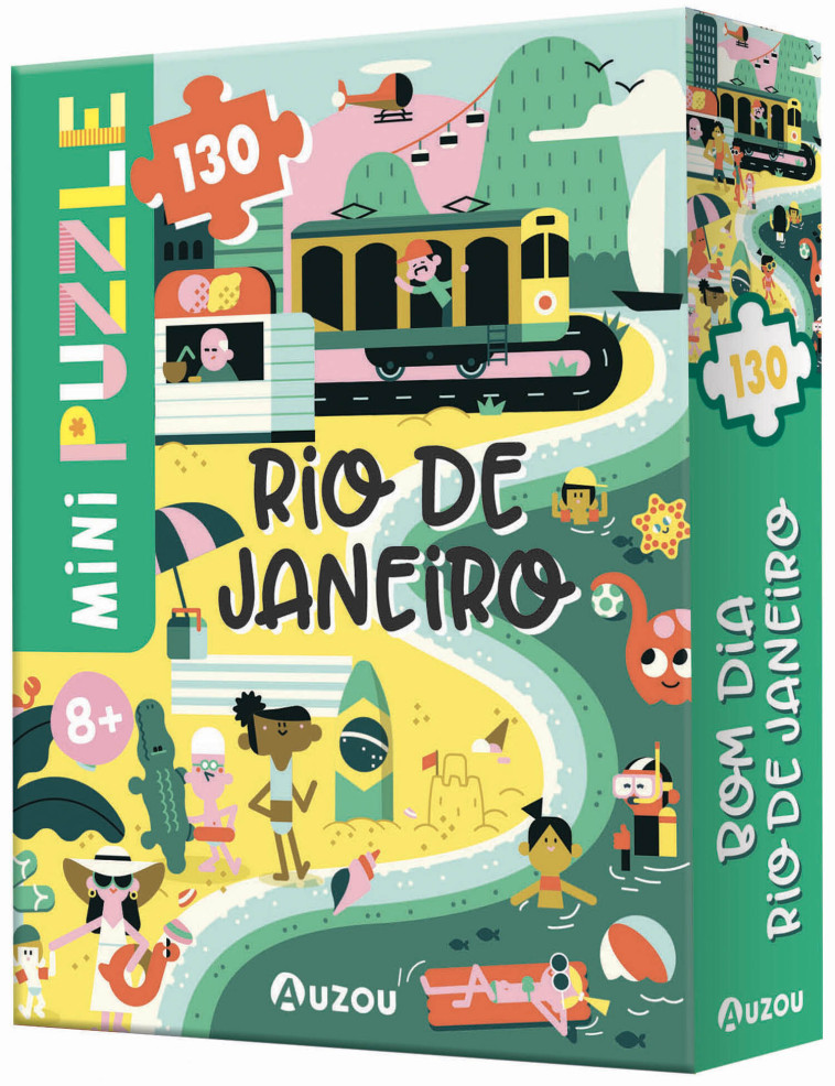 MINI PUZZLES - BOM DIA RIO DE JANEIRO -  Loulou & Tummie - AUZOU