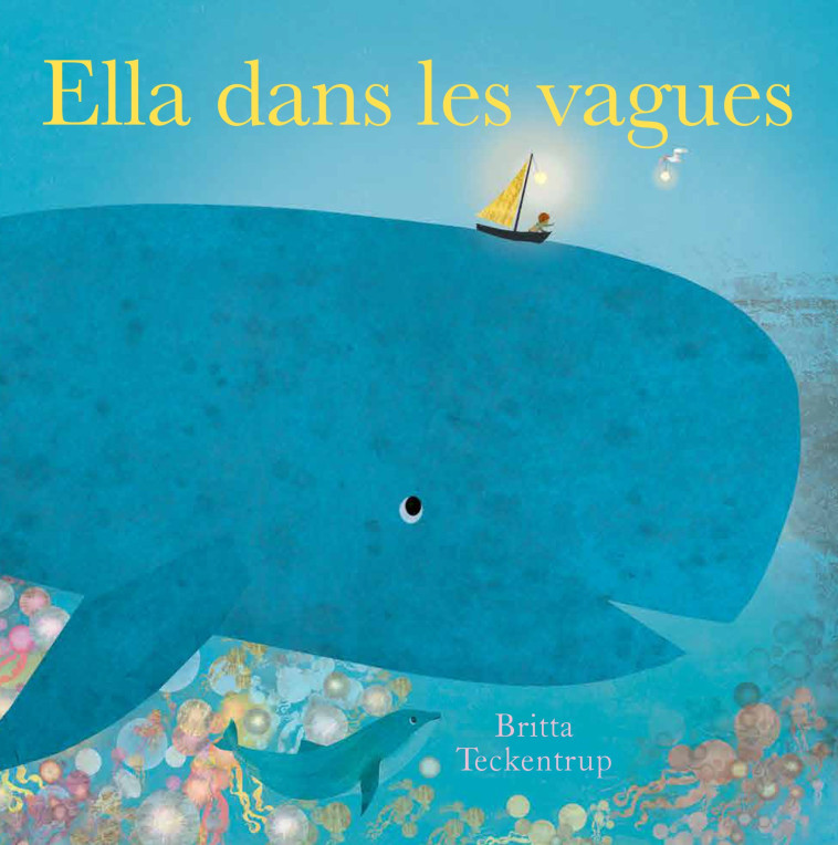 Ella dans les vagues - Britta Teckentrup - MARTINIERE J