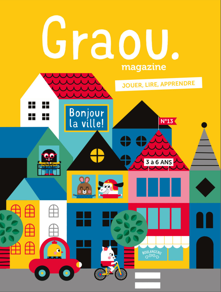 Magazine Graou N°13 - Bonjour la ville - My name is Gwé - MAISON GEORGES