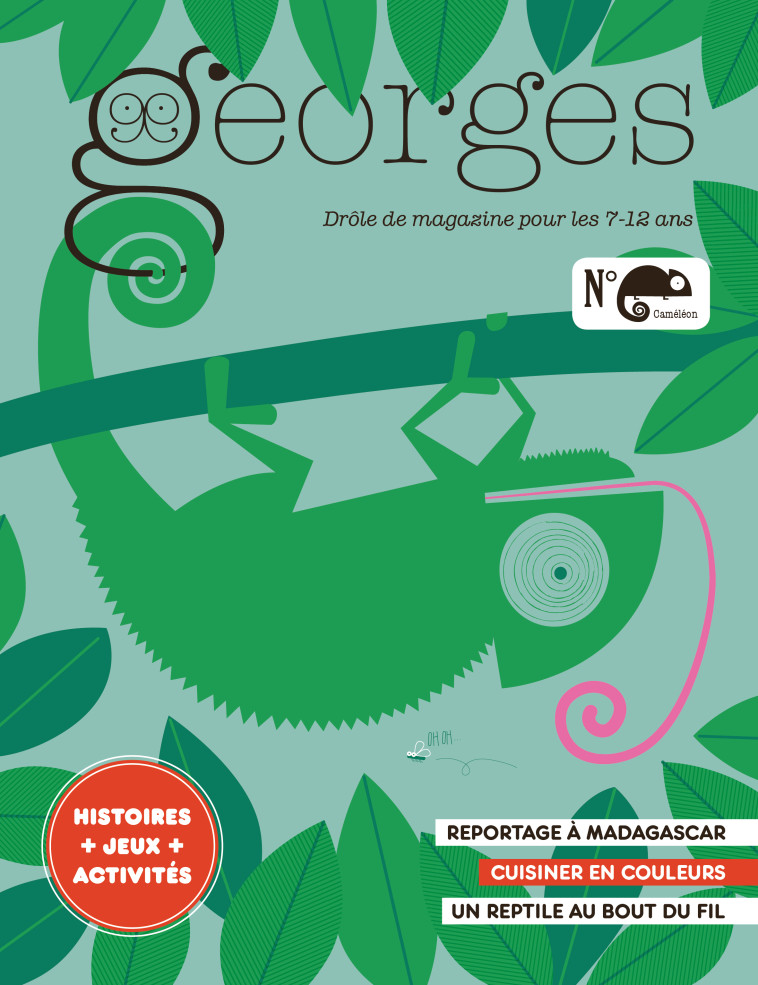 Magazine Georges n°44 - Caméléon - Claire SCHVARTZ - MAISON GEORGES