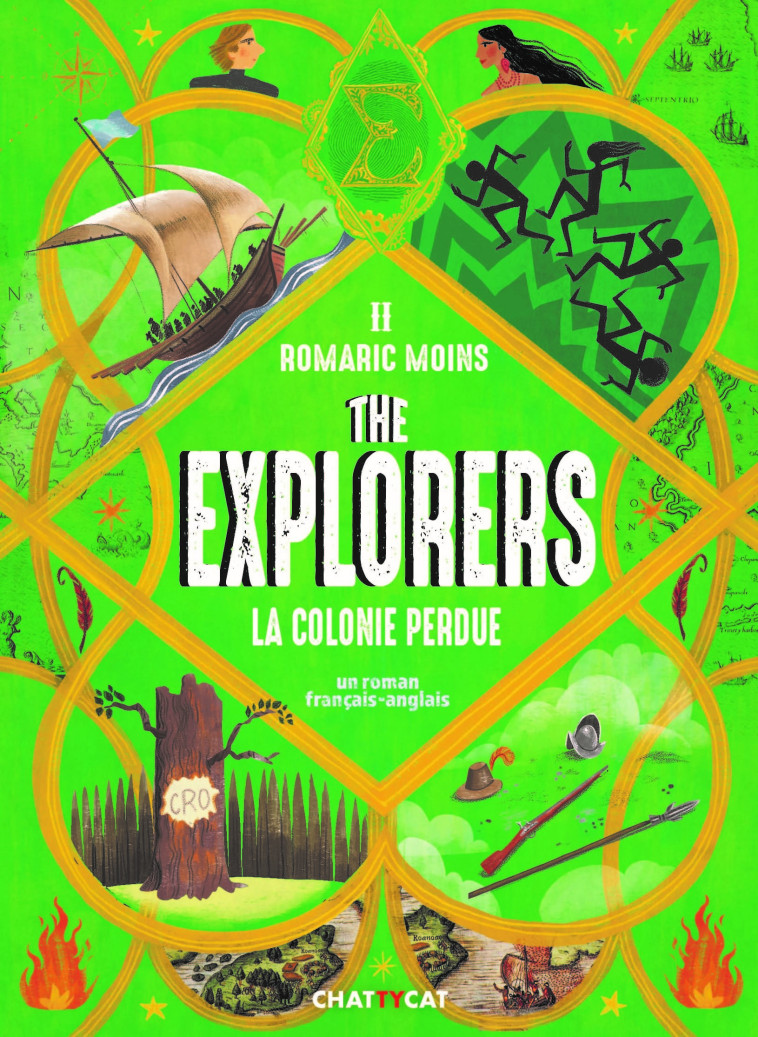 The explorers : la colonie perdue  - Romaric Moins - CHATTYCAT