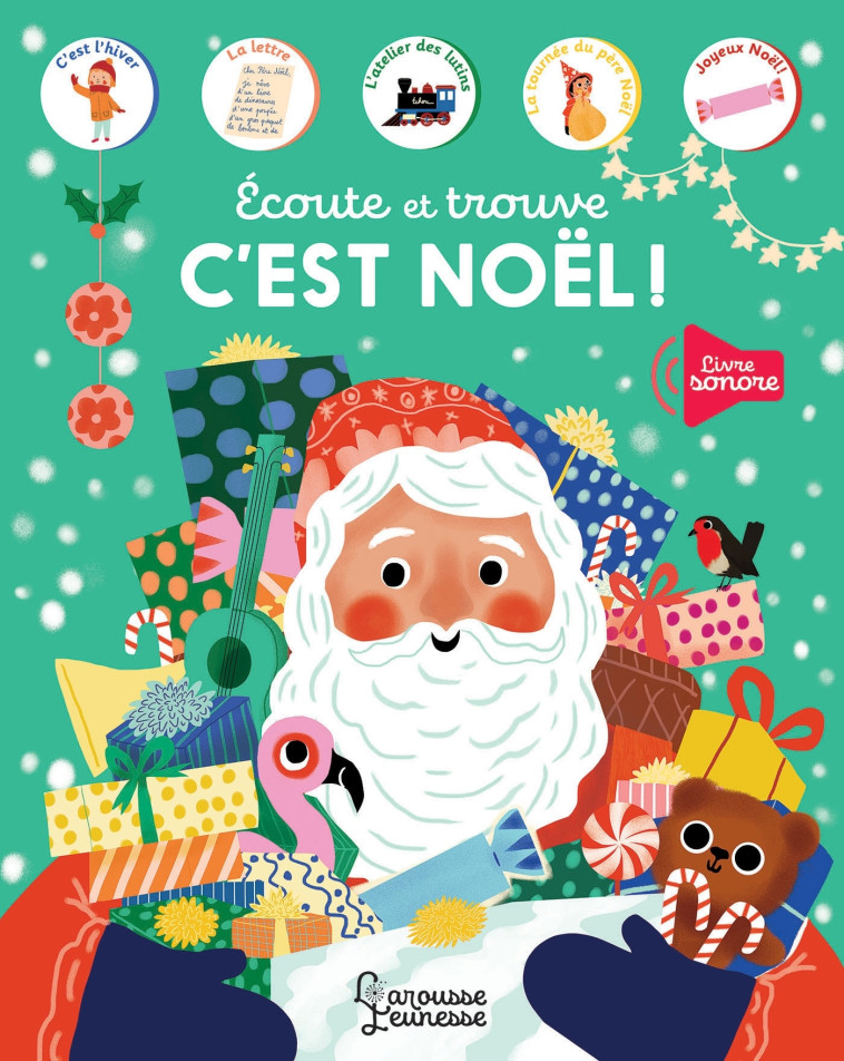 Ecoute et trouve - C'est Noël ! - Marie Paruit - LAROUSSE