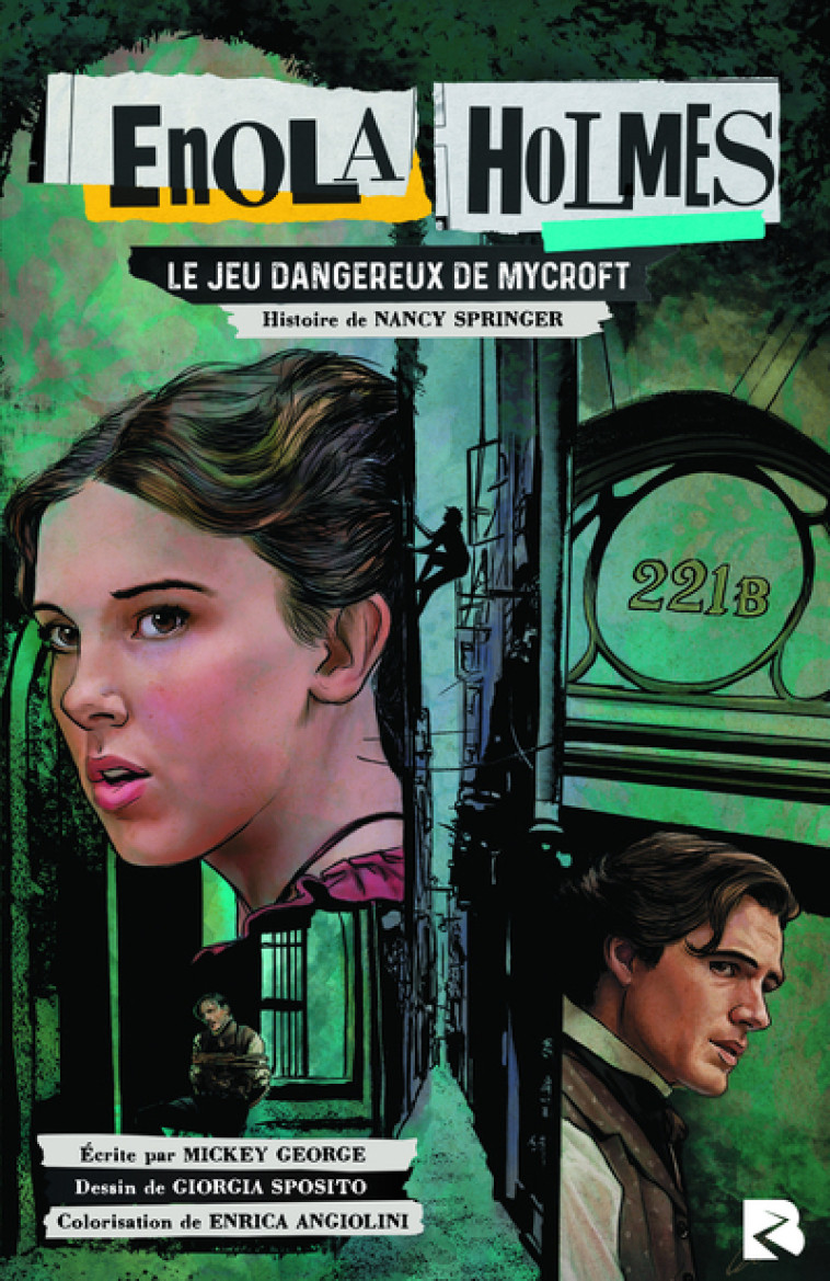 Enola Holmes - Le jeu dangereux de Mycroft - David Guélou - BLACK RIVER