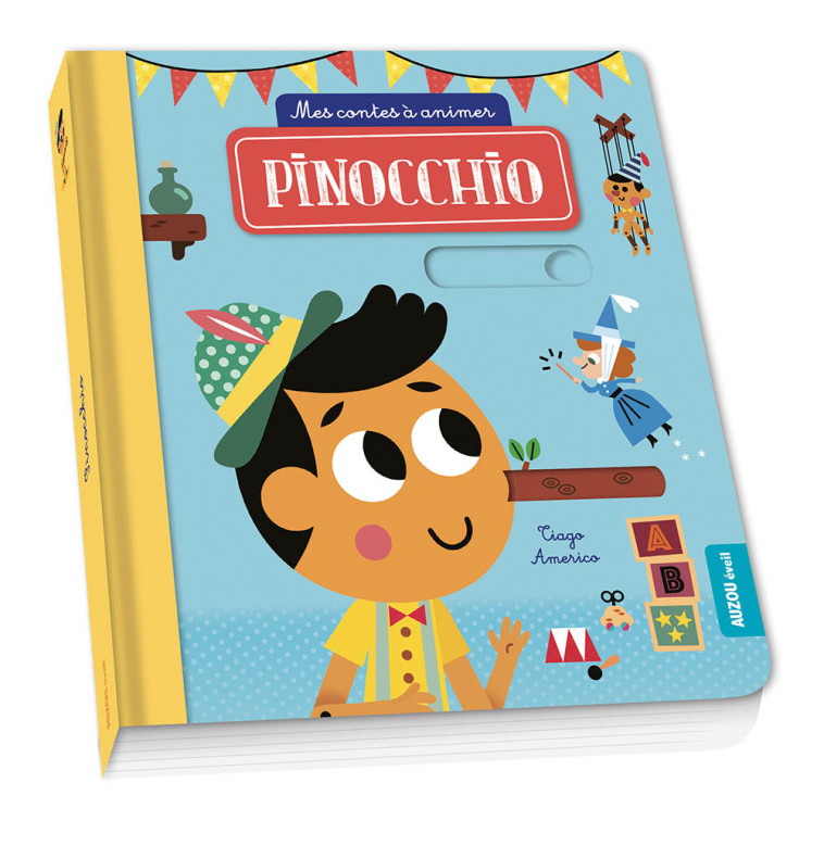 CONTES À ANIMER - PINOCCHIO - Tiago Americo - AUZOU