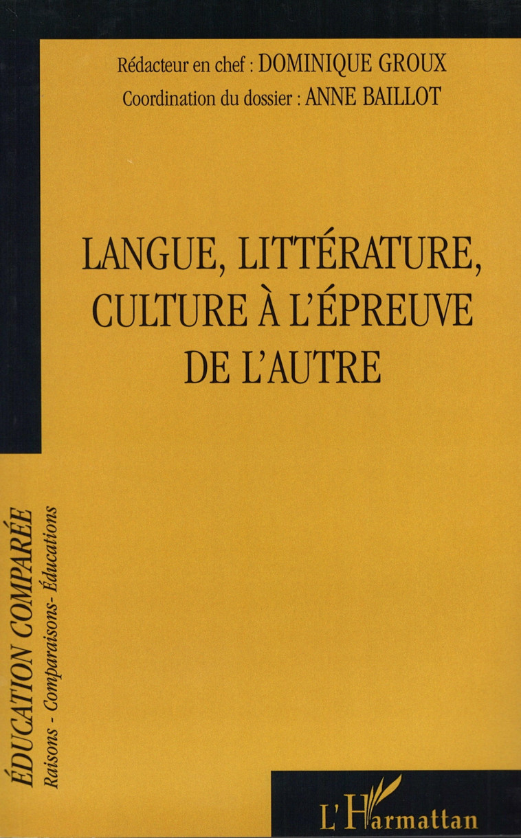 Revue française d'éducation comparée -  - L'HARMATTAN