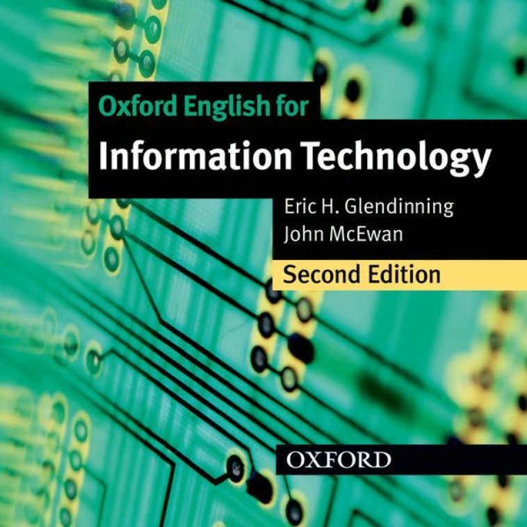 OXFORD ENGLISH FOR IT NEW EDITION: AUDIO CD -  GLENDINNING/MCEWAN - OXFORD UP ELT