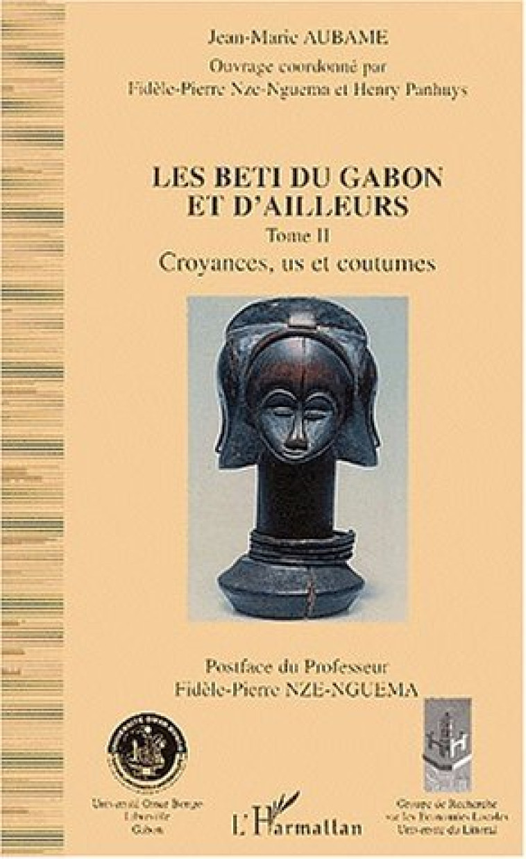 LES BETI DU GABON ET D'AILLEURS - Jean-Marie Aubame - L'HARMATTAN