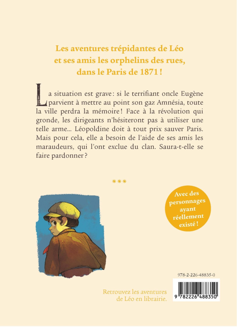 Léo et les Orphelins de Paris - tome 3 - Les Révoltés - Thibault Berard - ALBIN MICHEL