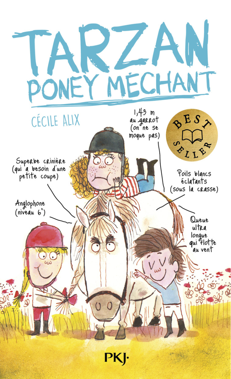 Tarzan, poney méchant - Cécile Alix, Louis Thomas - POCKET JEUNESSE