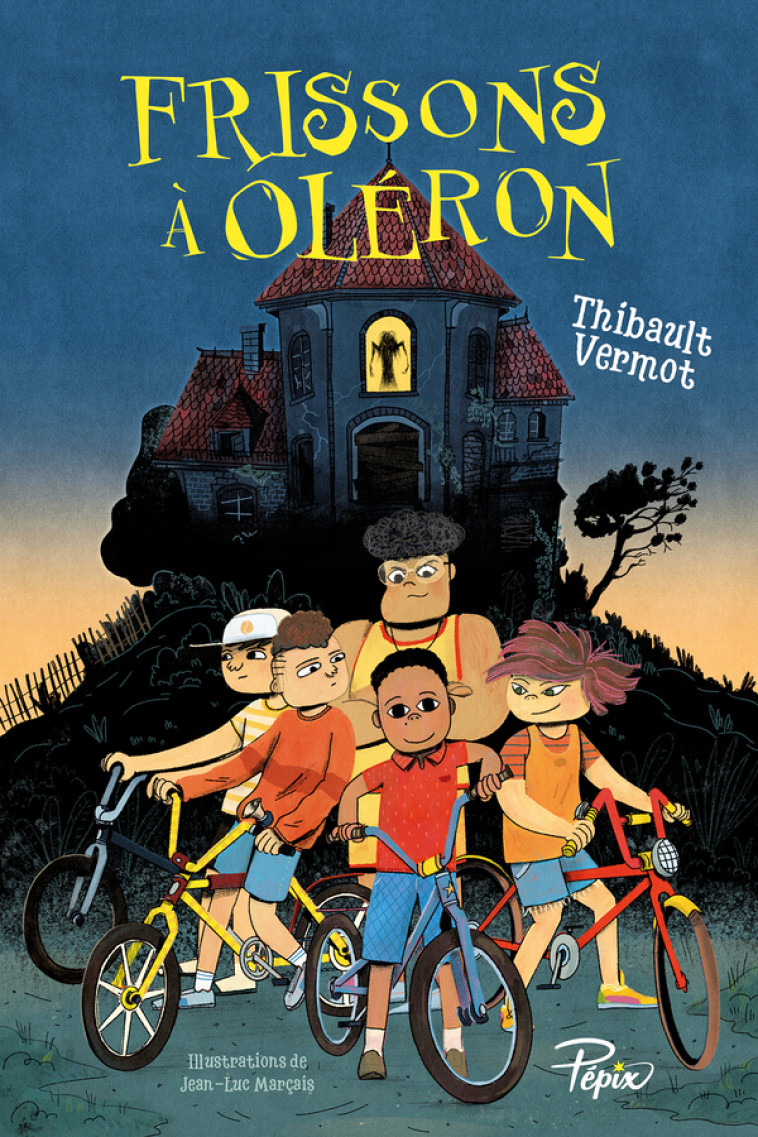 Frissons à Oléron - Thibault Vermot, Jean-luc Marçais, Jean-luc Marçais - SARBACANE