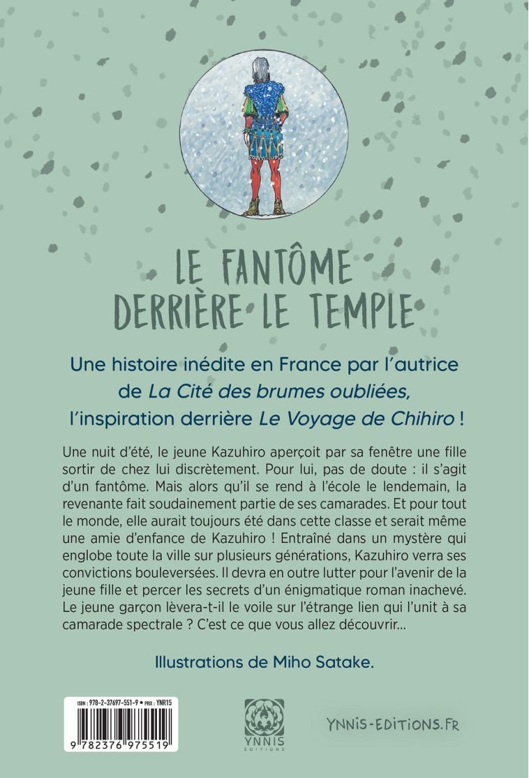 Le Fantôme derrière le temple - Sachiko Kashiwaba, Miho Satake - YNNIS