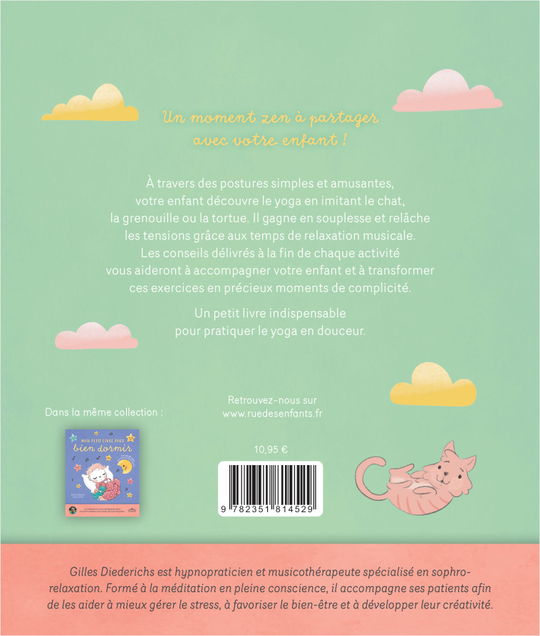 Je découvre le yoga (5-8 ans) - Gilles Diederichs, Laeti Vanille - CTP RUE ENFANTS