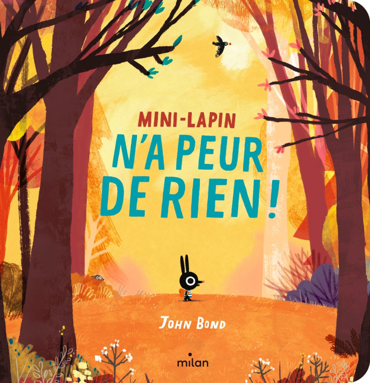 Mini-Lapin n'a peur de rien (tout-carton) - John Bond - MILAN
