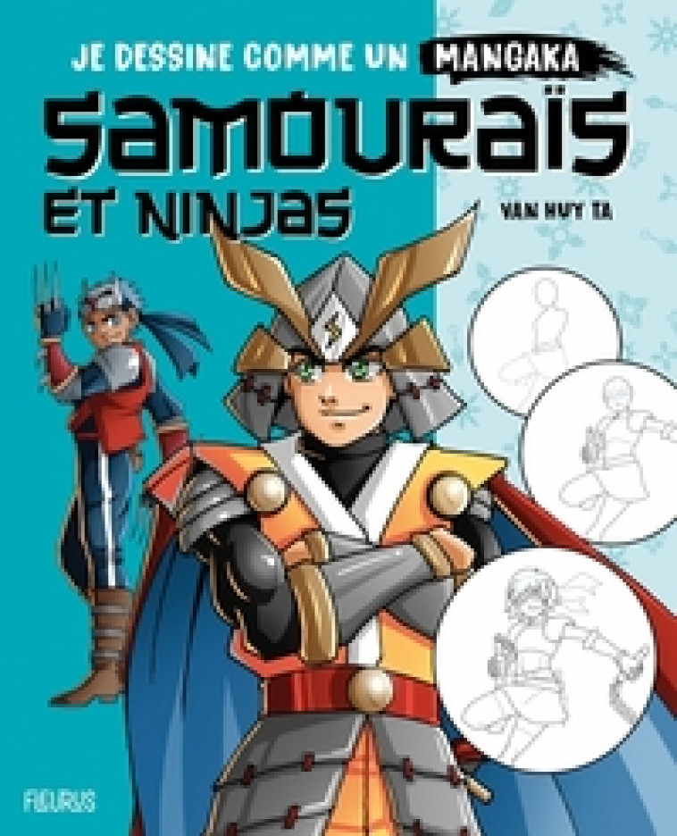 Je dessine samourais et ninjas